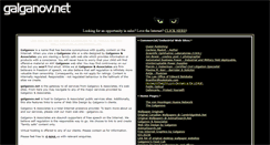 Desktop Screenshot of galganov.net