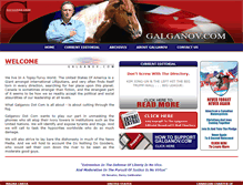 Tablet Screenshot of galganov.com